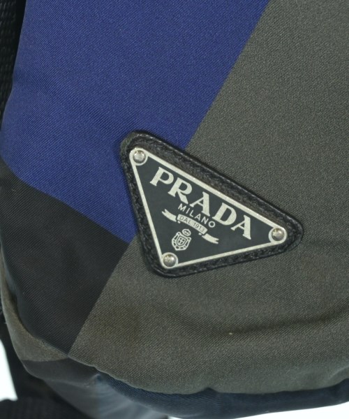PRADA（プラダ）バックパック・リュック 青 サイズ:- レディース/2200618230280