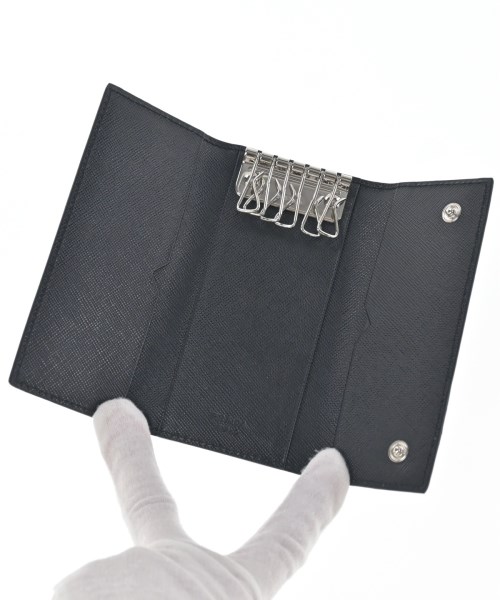 PRADA（プラダ）キーケース・キーホルダー 黒 サイズ:- レディース/2200604746061