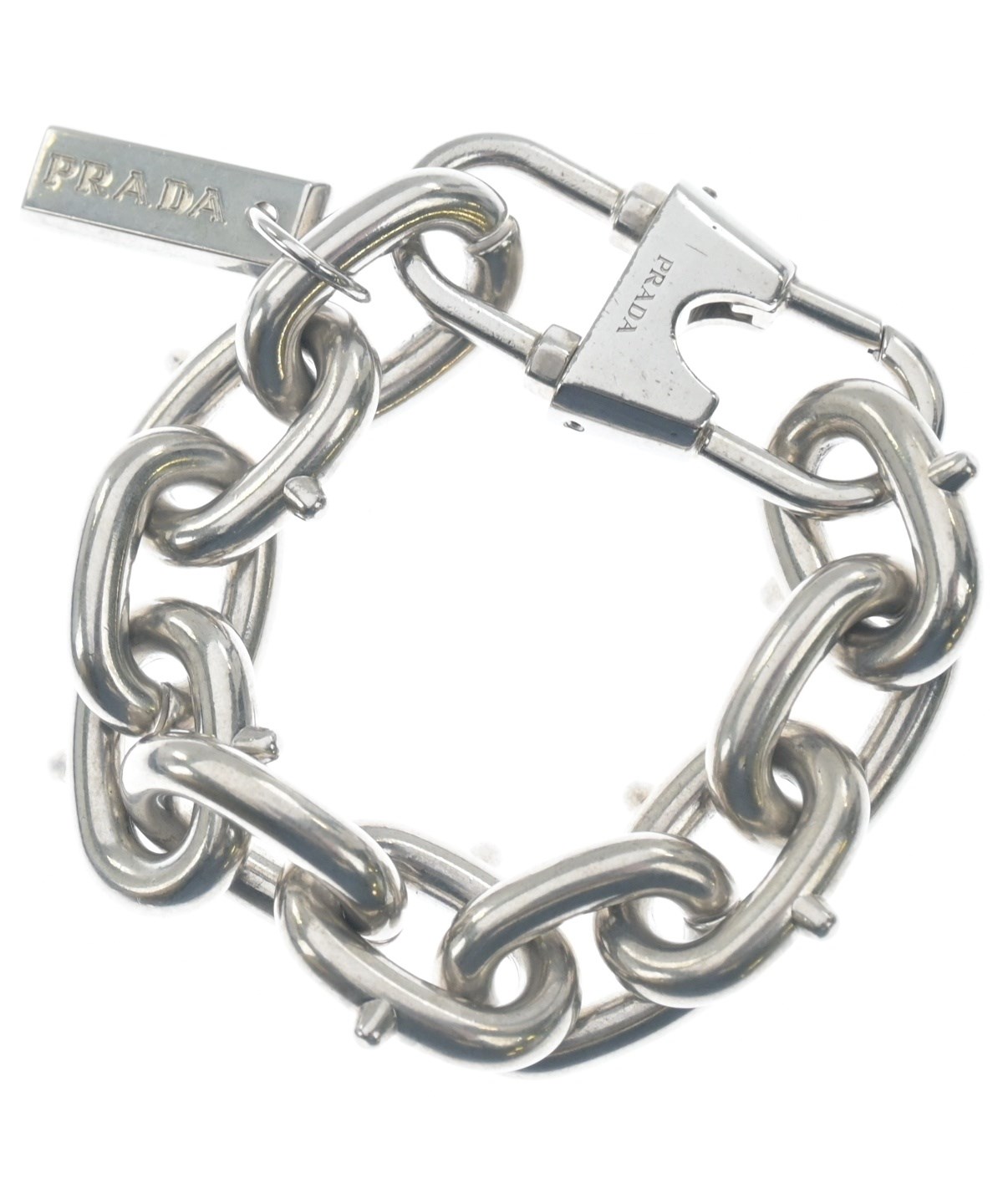PRADA シルバーブレスレット Mサイズ PRADA シルバーブレスレット Mサイズ 楽天市場】プラダ PRADA