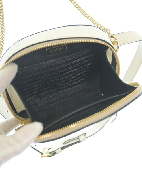 PRADA（プラダ）ショルダーバッグ 白 サイズ:- レディース/2200625497065