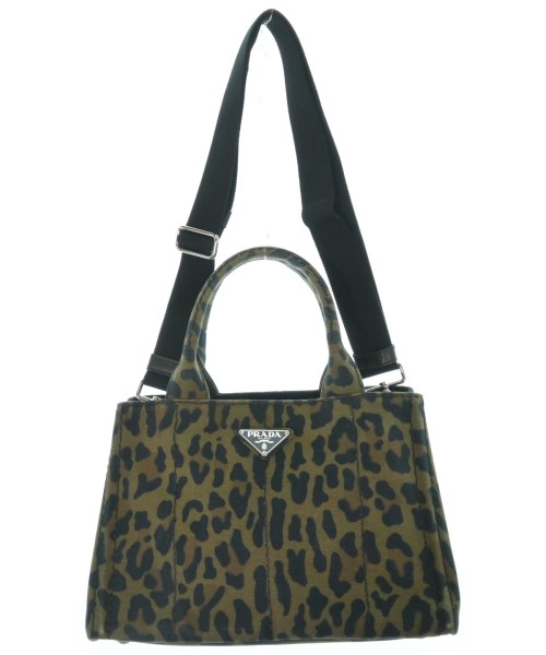 PRADA（プラダ）トートバッグ カーキ サイズ:- レディース/2200627237584