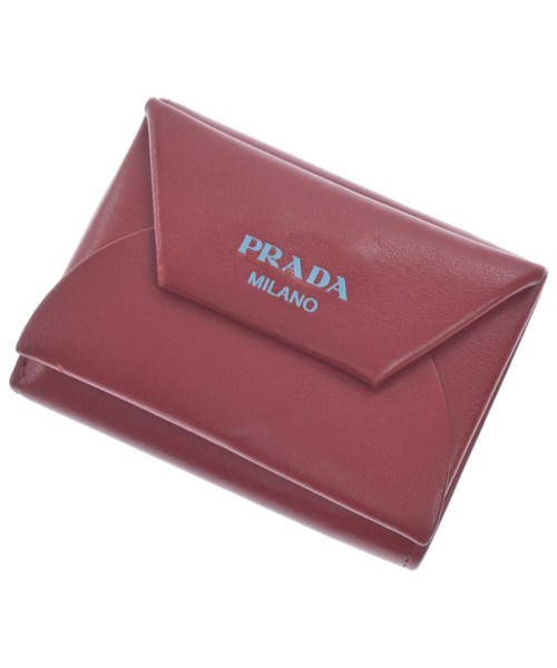 PRADA（プラダ）財布・コインケース 赤 サイズ:- レディース/2200627237607
