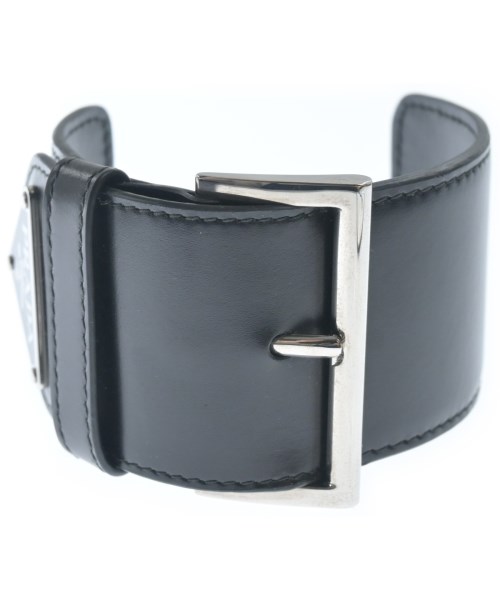 PRADA（プラダ）ブレスレット・バングル 黒 サイズ:- レディース/2200628584076