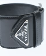 PRADA（プラダ）ブレスレット・バングル 黒 サイズ:- レディース/2200628584076