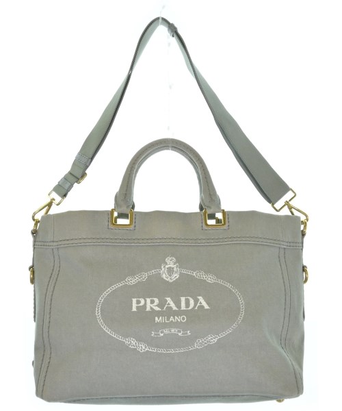 PRADA（プラダ）トートバッグ グレー サイズ:- レディース/2200629162044