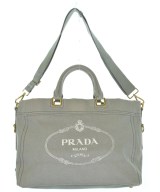 PRADA（プラダ）トートバッグ グレー サイズ:- レディース/2200629162044