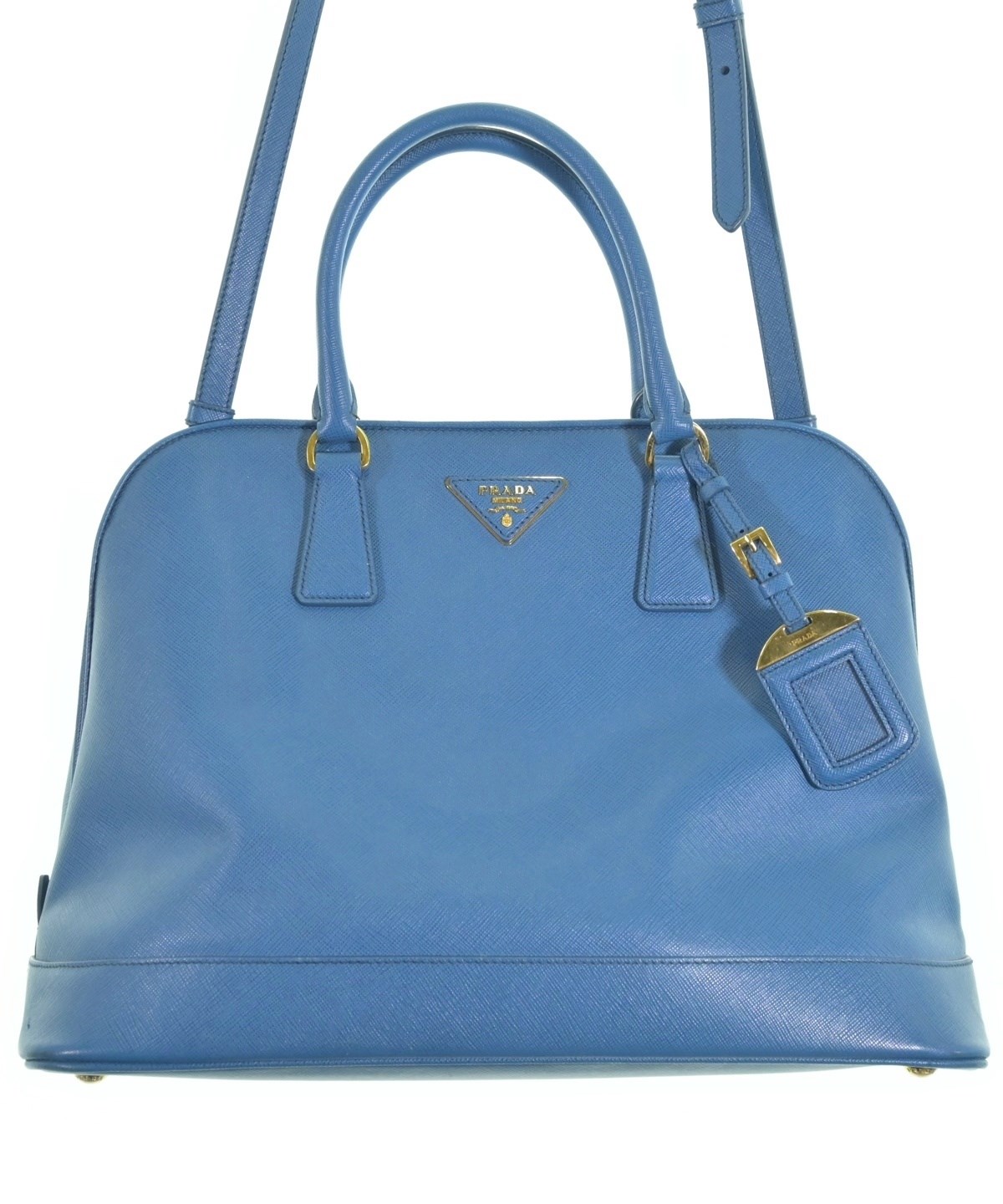 PRADA（プラダ）ハンドバッグ 青 サイズ:- レディース/2200629162167