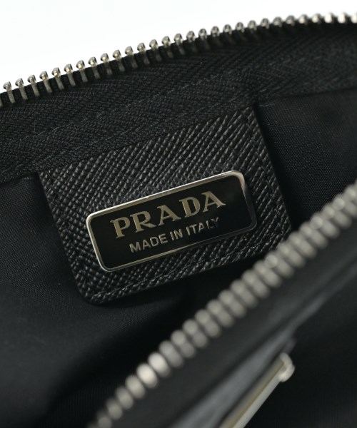 PRADA（プラダ）ポーチ 黒 サイズ:- レディース/2200629484023