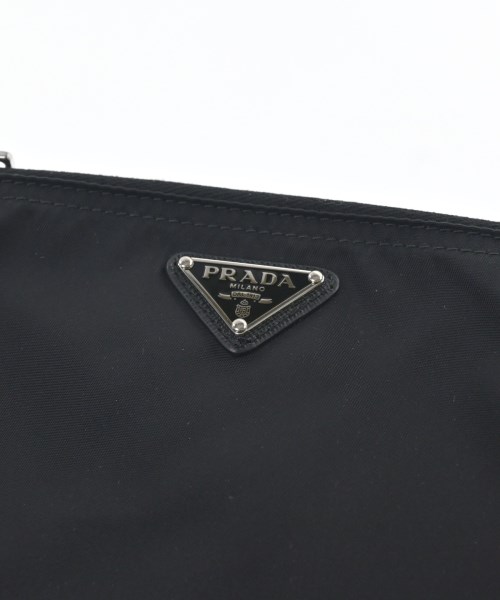 PRADA（プラダ）ポーチ 黒 サイズ:- レディース/2200629484023