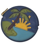 PRADA（プラダ）ポーチ 紺 サイズ:- レディース/2200634161070