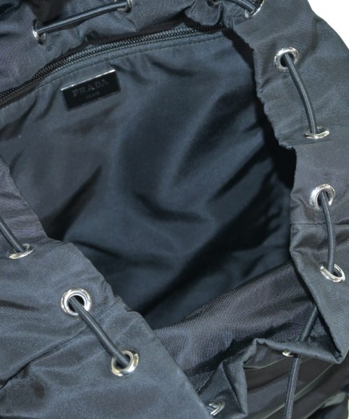 PRADA（プラダ）バックパック・リュック 黒 サイズ:- レディース/2200609812594