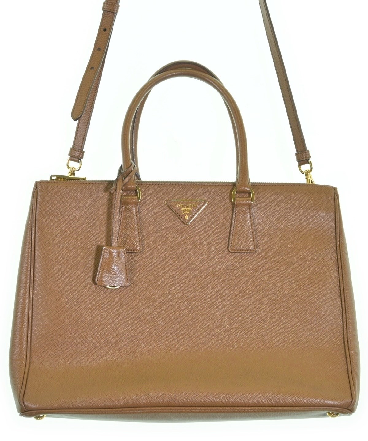 PRADA（プラダ）ハンドバッグ 茶 サイズ:- レディース/2200609812969