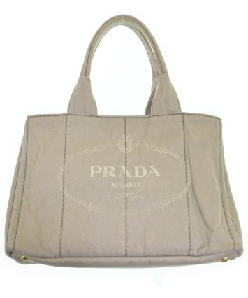 プラダ トートバッグ ベージュ サンドベージュ ラージ レザー トートバッグ | PRADA