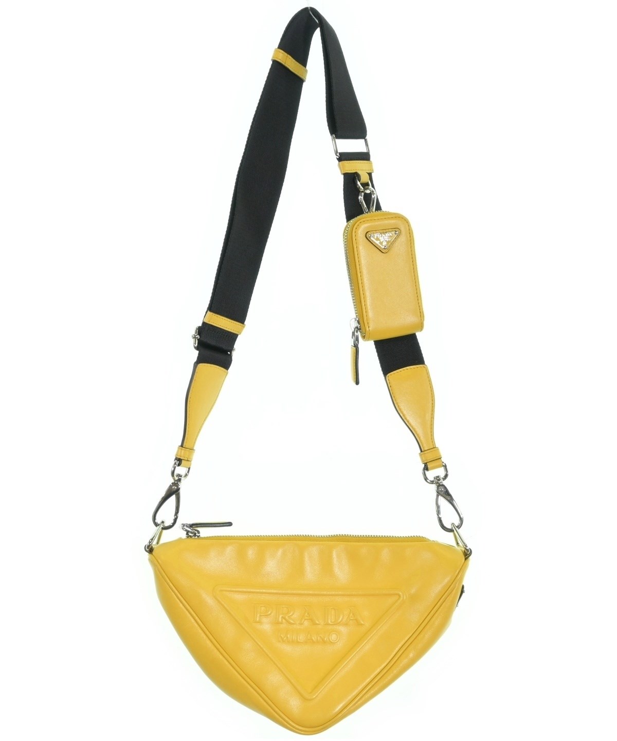 PRADA（プラダ）ショルダーバッグ 黄 サイズ:- レディース