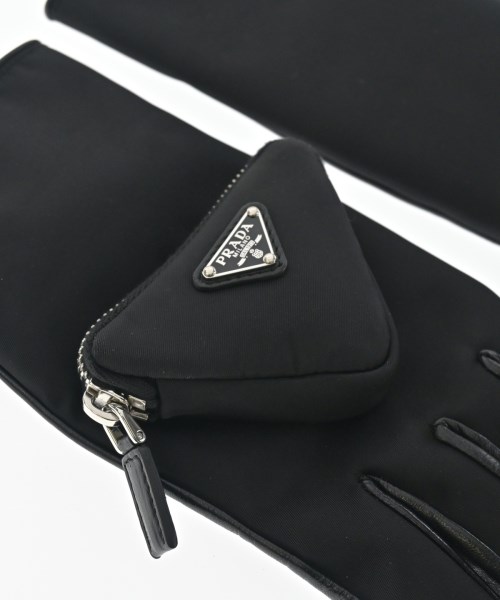 PRADA（プラダ）手袋 黒 サイズ:8 レディース/2200609987025