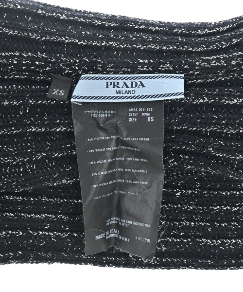 PRADA（プラダ）手袋 黒 サイズ:XS レディース/2200610476020