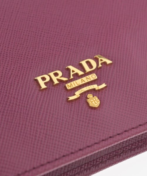 PRADA（プラダ）財布・コインケース 赤 サイズ:- レディース/2200611330017