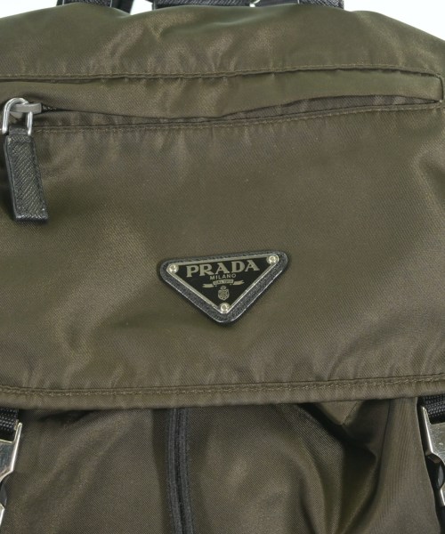 PRADA（プラダ）バックパック・リュック カーキ サイズ:- レディース/2200612287082