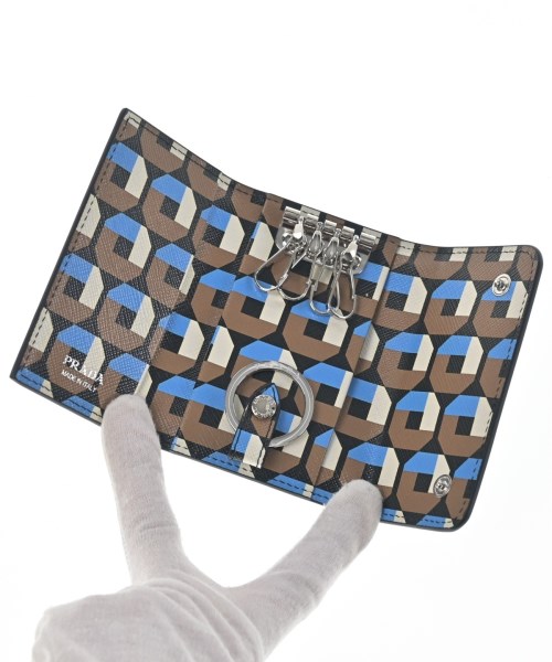 PRADA（プラダ）キーケース・キーホルダー 黒 サイズ:- レディース/2200612341036