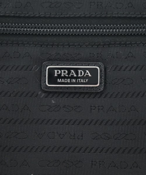 PRADA（プラダ）ポーチ 黒 サイズ:- レディース/2200612963061