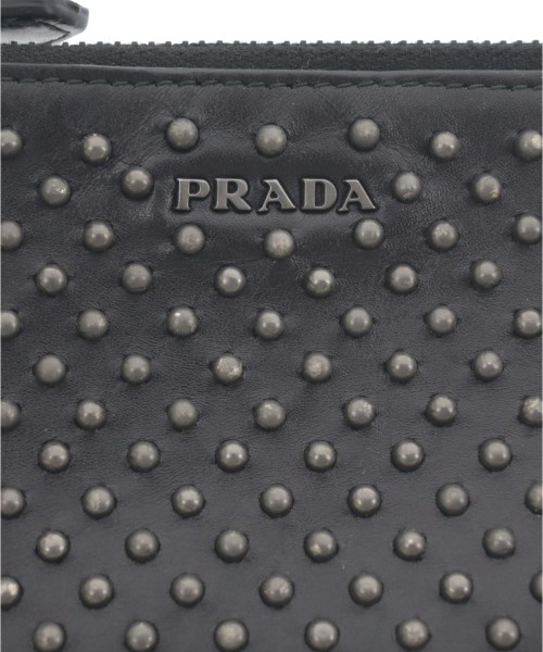 PRADA（プラダ）カードケース 黒 サイズ:- レディース/2200613279055