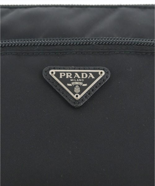 PRADA（プラダ）ポーチ 黒 サイズ:- レディース/2200614244038
