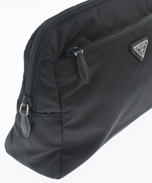 PRADA（プラダ）ポーチ 黒 サイズ:- レディース/2200614244038