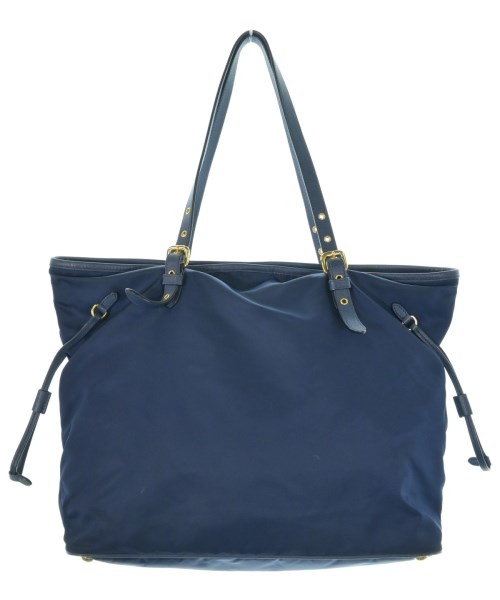 PRADA（プラダ）トートバッグ 紺 サイズ:- レディース/2200614244212