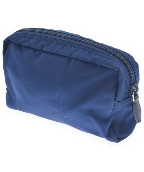 PRADA（プラダ）ポーチ 紺 サイズ:- レディース/2200615722160