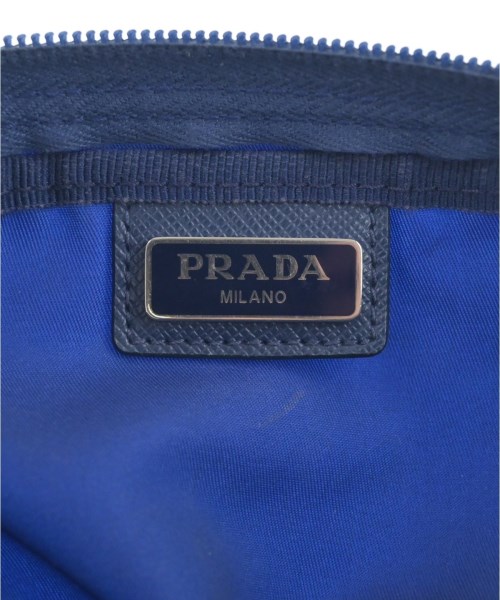 PRADA（プラダ）ポーチ 紺 サイズ:- レディース/2200615722160