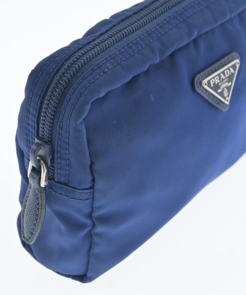 PRADA（プラダ）ポーチ 紺 サイズ:- レディース/2200615722160