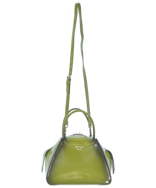 PRADA（プラダ）ハンドバッグ 緑 サイズ:- レディース/2200615795010