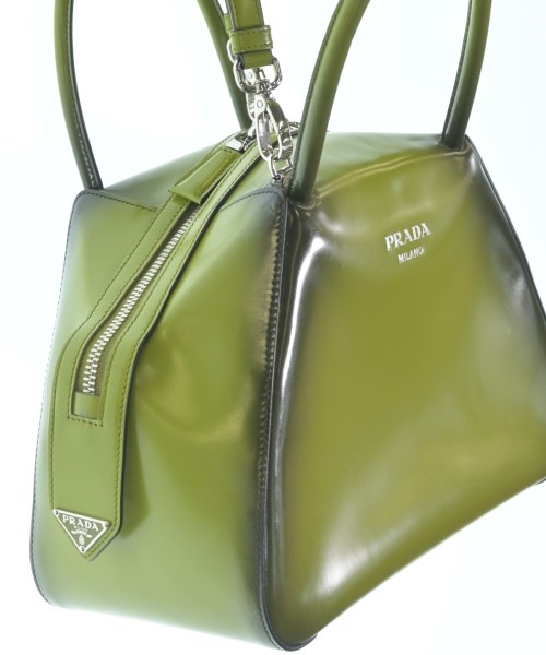 PRADA（プラダ）ハンドバッグ 緑 サイズ:- レディース/2200615795010