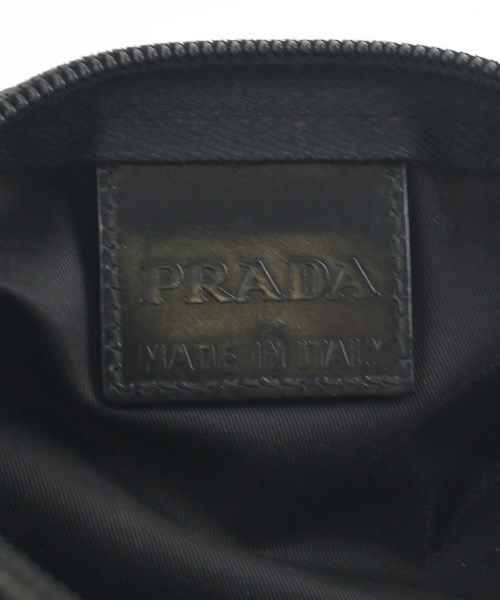 PRADA（プラダ）ポーチ 黒 サイズ:- レディース/2200612783072
