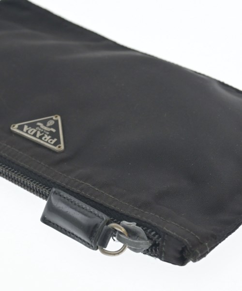 PRADA（プラダ）ポーチ 黒 サイズ:- レディース/2200612783072