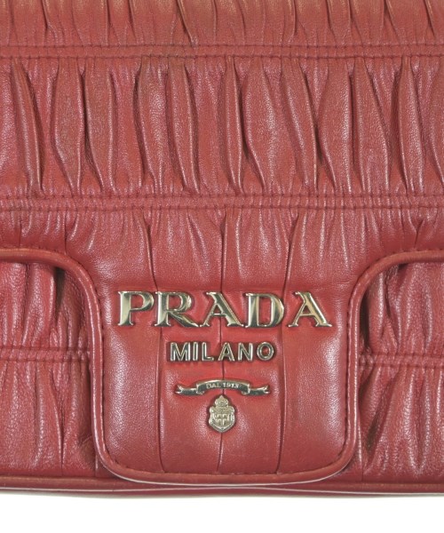 PRADA（プラダ）ショルダーバッグ 赤 サイズ:- レディース/2200616475546