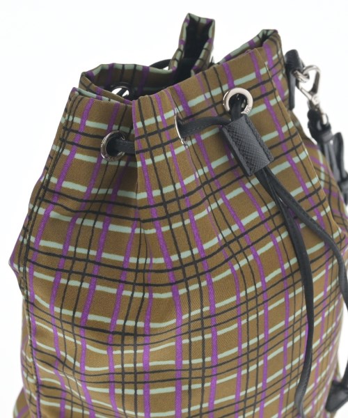 PRADA（プラダ）ポーチ 茶 サイズ:- レディース/2200615542126