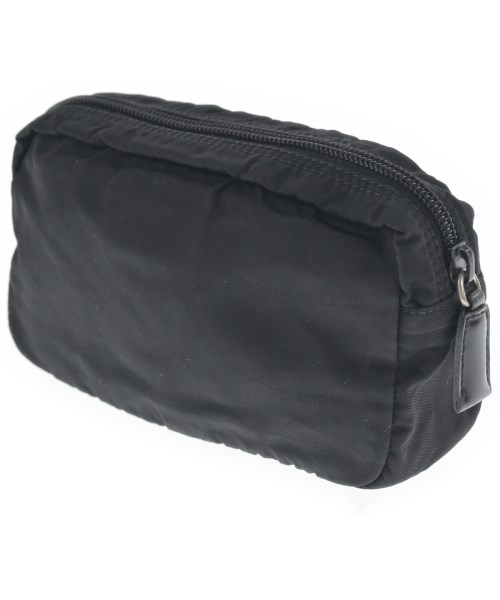 PRADA（プラダ）ポーチ 黒 サイズ:- レディース/2200617409045