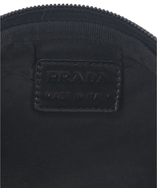 PRADA（プラダ）ポーチ 黒 サイズ:- レディース/2200617409045