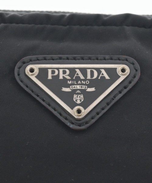 PRADA（プラダ）ポーチ 黒 サイズ:- レディース/2200617409045