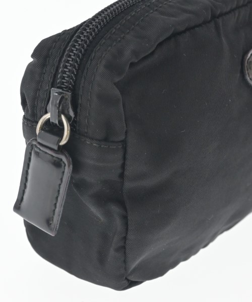 PRADA（プラダ）ポーチ 黒 サイズ:- レディース/2200617409045