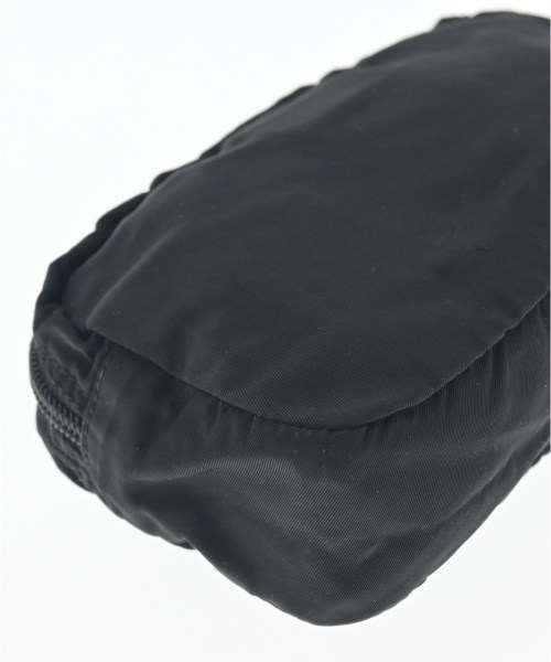 PRADA（プラダ）ポーチ 黒 サイズ:- レディース/2200617409045