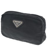 PRADA（プラダ）ポーチ 黒 サイズ:- レディース/2200617409045