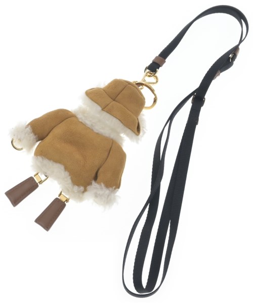 PRADA（プラダ）チャーム 茶 サイズ:- レディース/2200618155026