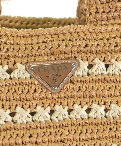 PRADA（プラダ）かごバッグ 茶 サイズ:- レディース/2200619669294