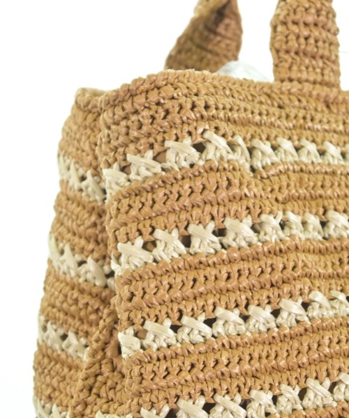 PRADA（プラダ）かごバッグ 茶 サイズ:- レディース/2200619669294