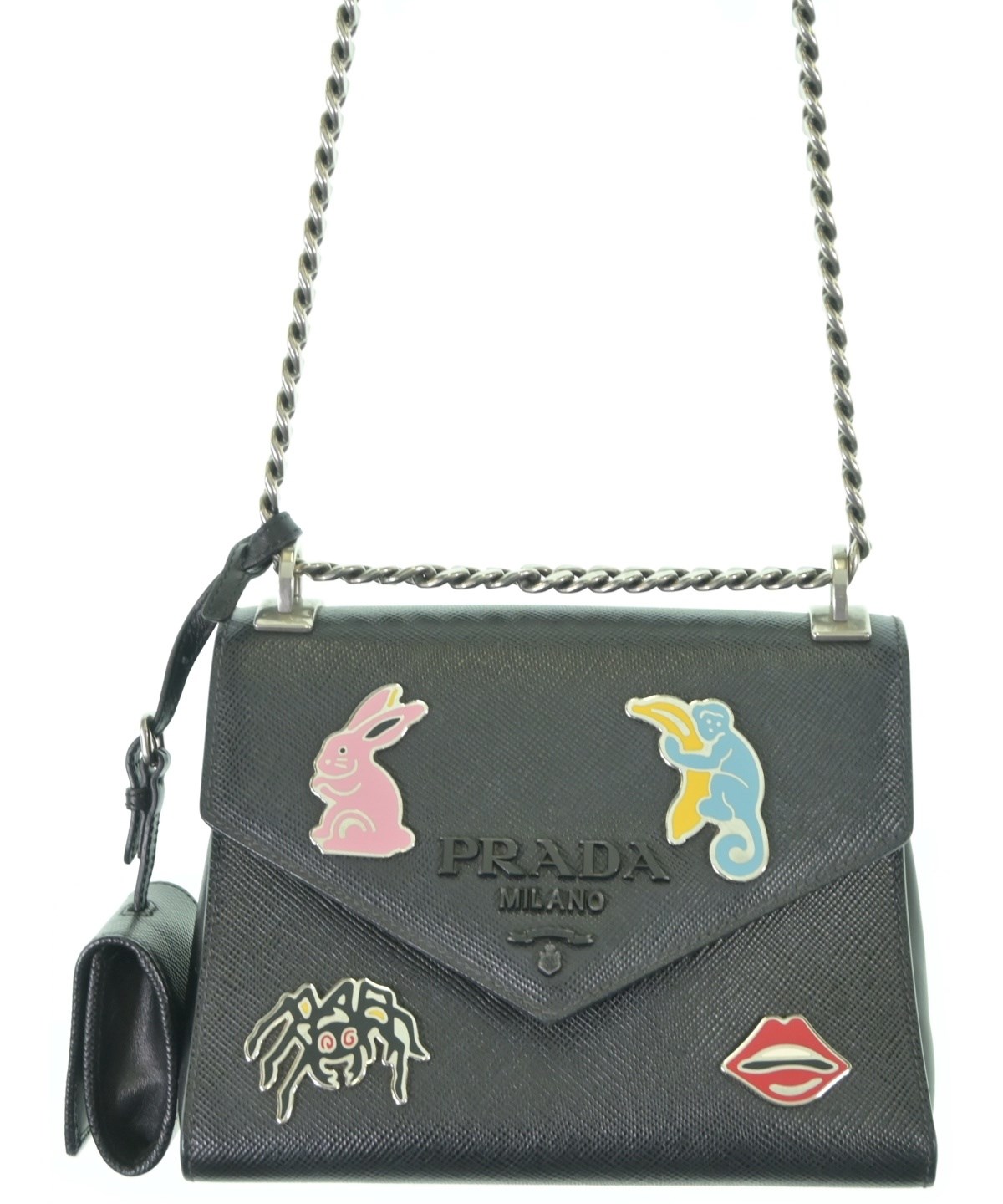 PRADA（プラダ）ショルダーバッグ 黒 サイズ:- レディース