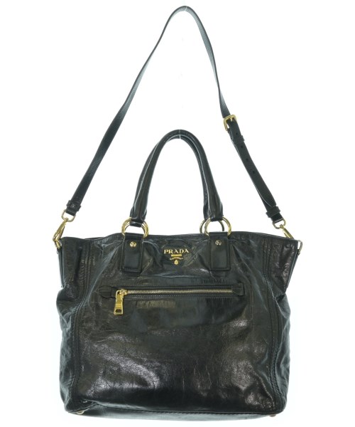 PRADA（プラダ）ハンドバッグ 黒 サイズ:- レディース/2200619974848