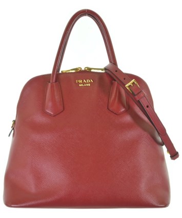 PRADA 赤 ハンドバッグ　BR1190 PRADA（プラダ）ハンドバッグ 赤 サイズ:- レディース/2200600417262