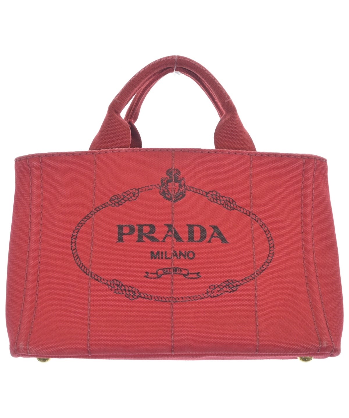 PRADA（プラダ）トートバッグ 赤 サイズ:- レディース/2200600487050